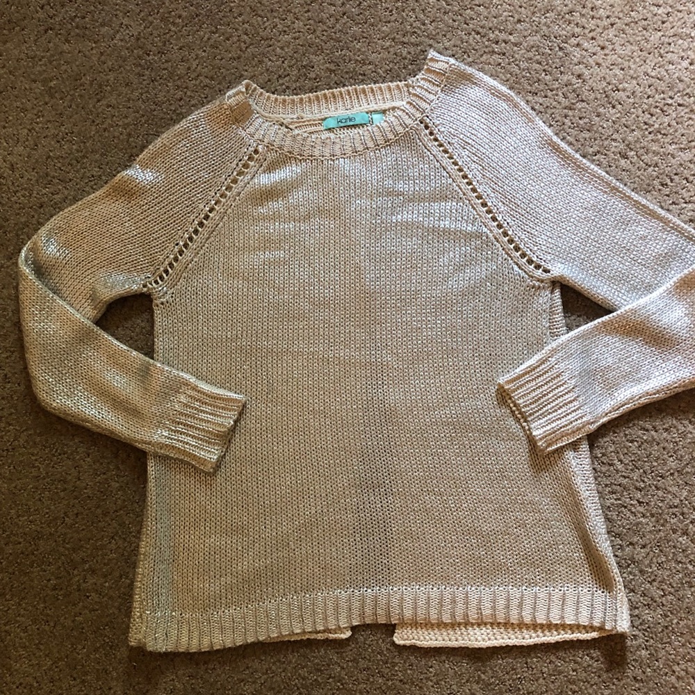 Karlie Metallic Sweater